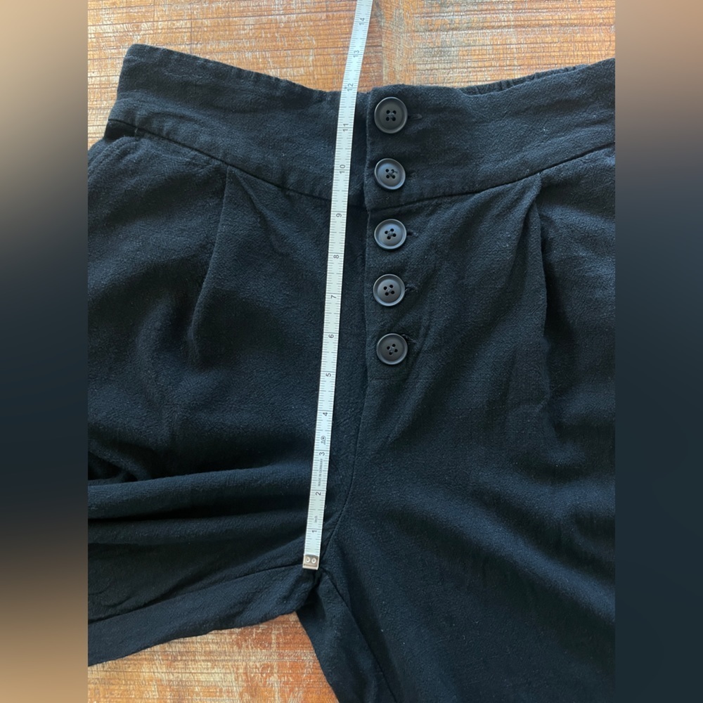 Gentle Fawn Black Wide Leg Linen Blend Julius Pants Women's Small - Picture 13 of 16